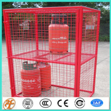 galvanized propane storage wire mesh cages